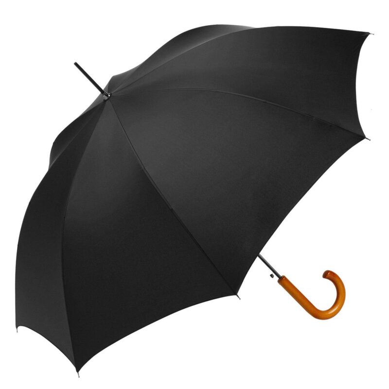 Shed Rain™ 48" Wood-Handled Auto-Open Stick Umbrella - 1