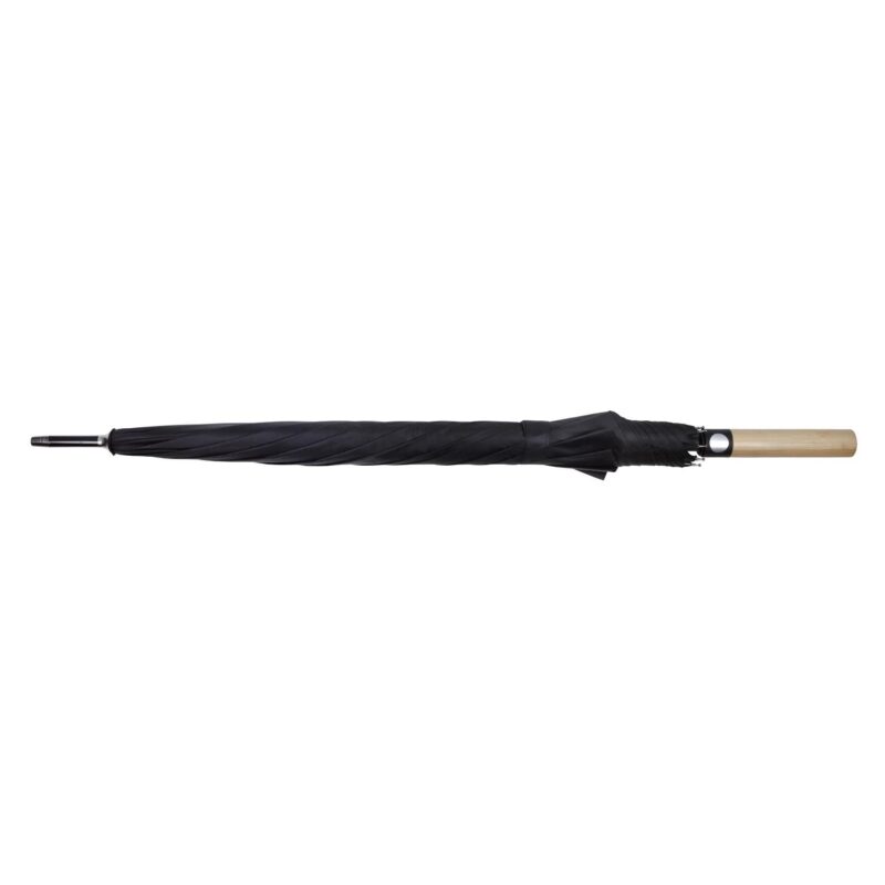 Shed Rain™ 50" RPET Bamboo-Handled Auto-Open Stick Umbrella - 1