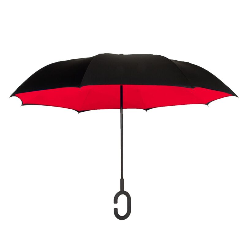 Shed Rain™ UnbelievaBrella® 48" Reverse-Close Manual Stick Umbrella (Solids) - 4