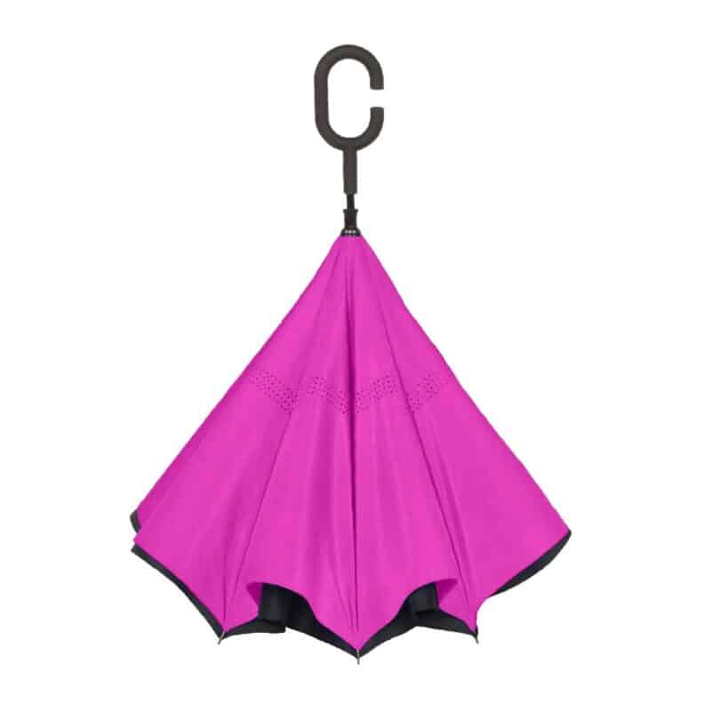 Shed Rain™ UnbelievaBrella® 48" Reverse-Close Manual Stick Umbrella (Solids) - 7