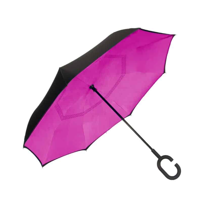 Shed Rain™ UnbelievaBrella® 48" Reverse-Close Manual Stick Umbrella (Solids) - 8