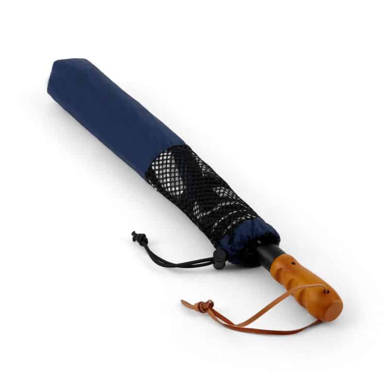 Shed Rain™ Windjammer® 58" Vented Wooden-Handled Auto-Open Jumbo Compact Umbrella - 7