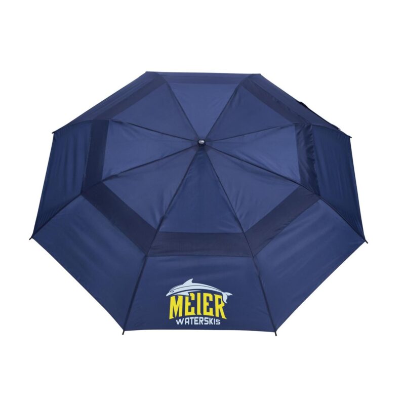 Shed Rain™ Windjammer® 58" Vented Wooden-Handled Auto-Open Jumbo Compact Umbrella - 9